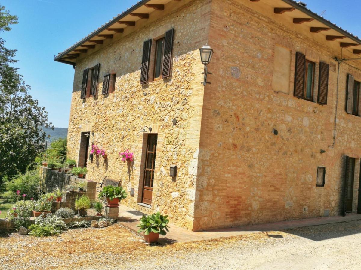 Malignano Claudia Vacanza Toscana - Appartamento Nocciolo- 10 Min Da Siena מראה חיצוני תמונה